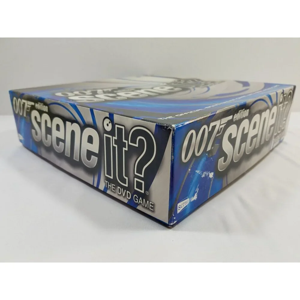 007 Scene It? Edition DVD Board Game Screenlife 2004 Complete James Bond Vintage